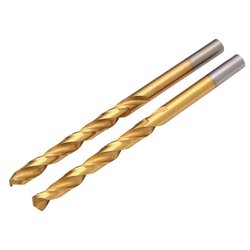 HSS Titanium Nitride Coated Drill Bit, 6.0mm x 43mm (Pack of 2)