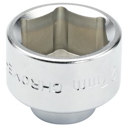 Draper Expert Oil Filter Cap Socket, 3/8" Sq. Dr., 27mm