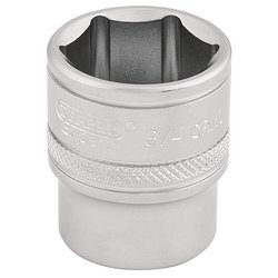 Draper Expert 6 Point Imperial Socket, 3/8" Sq. Dr., 3/4"