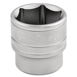 Draper Expert 6 Point Imperial Socket, 3/8" Sq. Dr., 7/8"