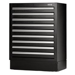 BUNKER® Modular Floor Cabinet, 9 Drawer, 680mm