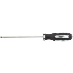 Draper Expert Plain Slot Soft Grip Parallel Tip Screwdriver, 3 x 100mm
