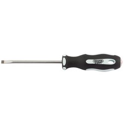 Draper Expert Plain Slot Soft Grip Parallel Tip Screwdriver, 5.5 x 100mm