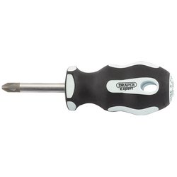 Draper Expert PZ TYPE Soft Grip Screwdriver, No.2 x 38mm