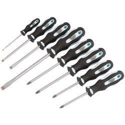 Draper Expert Heavy Duty Soft Grip Screwdriver Set (8 Piece)