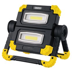 Twin COB LED Rechargeable Work Light, 10W, 850 Lumens