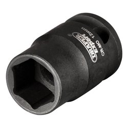 Draper HI-TORQ® 6 Point Impact Socket, 3/8" Sq. Dr., 12mm