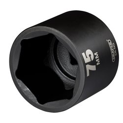Draper HI-TORQ® Deep Impact Socket, 1" Sq. Dr., 75mm