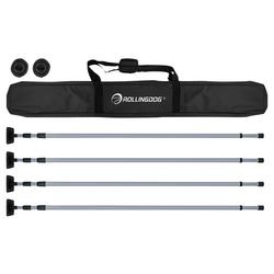 ROLLINGDOG Dust Barrier Poles, 1.4-3.3m (7 Piece)