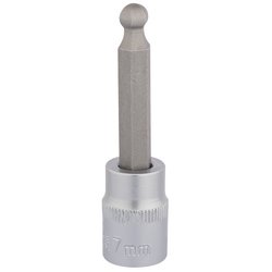 Draper Expert Ball End Hexagonal Socket Bits, 3/8" Sq. Dr., 7mm