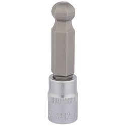 Draper Expert Ball End Hexagonal Socket Bits, 3/8" Sq. Dr., 12mm