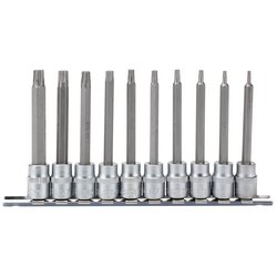 Draper Expert TX-STAR® Socket Bit Set, 3/8" Sq. Dr., 100mm (10 Piece)