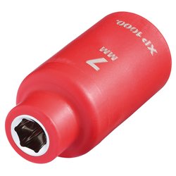 XP1000® VDE Socket, 3/8" Sq. Dr., 7mm