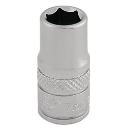 Draper Expert Socket, 1/4" Sq. Dr., 7mm
