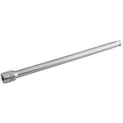 Draper Expert Satin Chrome Wobble Extension Bar, 3/8" Sq. Dr., 250mm