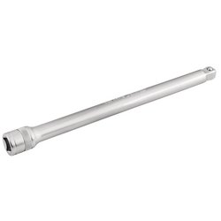 Draper Expert Satin Chrome Wobble Extension Bar, 1/2" Sq. Dr., 250mm