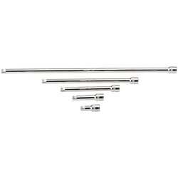 Draper Expert Wobble Extension Bar Set, 3/8" Sq. Dr., Micro Satin Chrome (5 Piece)