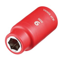 XP1000® VDE Socket, 3/8" Sq. Dr., 9mm