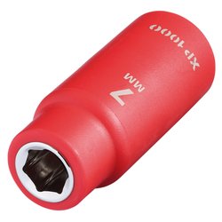 XP1000® VDE Socket, 1/4" Sq. Dr., 7mm