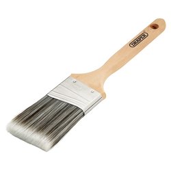 Angled Paint Brush with Wood Handle, 2.5"