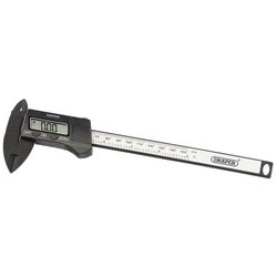 Carbon Fibre Digital Caliper Gauge, 150mm or 6"