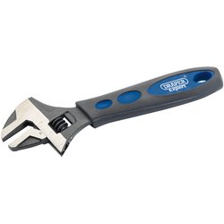 Draper Expert Soft Grip Crescent-Type Adjustable Wrench, 150mm, 19mm