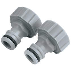 Outdoor Tap Connectors, 3/4" (Pack of 2)