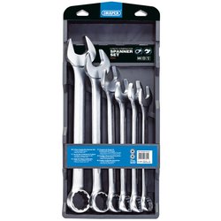 Draper HI-TORQ® Metric Combination Spanner Set (6 Piece)