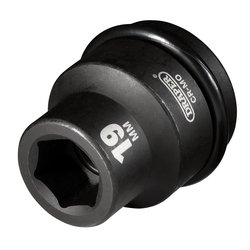 Draper Hi-TORQ® Impact Socket, 3/4" Sq. Dr., 19mm