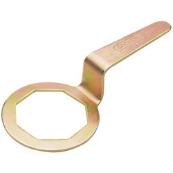 Cranked Immersion Heater Wrench, 85mm - 3.3/8"