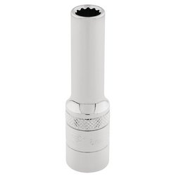 Draper Expert HI-TORQ® 12 Point Deep Socket, 3/8" Sq. Dr., 8mm