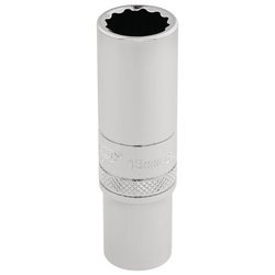 Draper Expert HI-TORQ® 12 Point Deep Socket, 3/8" Sq. Dr., 13mm