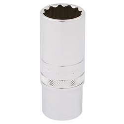 Draper Expert HI-TORQ® 12 Point Deep Socket, 3/8" Sq. Dr., 19mm