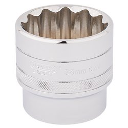 Draper Expert HI-TORQ® 12 Point Socket, 1/2" Sq. Dr., 36mm