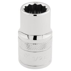 Draper Expert HI-TORQ® 12 Point Socket, 1/2" Sq. Dr., 1/2"