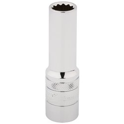 Draper Expert HI-TORQ® 12 Point Deep Socket, 1/2" Sq. Dr., 12mm
