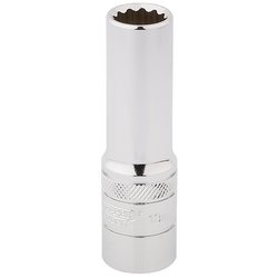 Draper Expert HI-TORQ® 12 Point Deep Socket, 1/2" Sq. Dr., 13mm