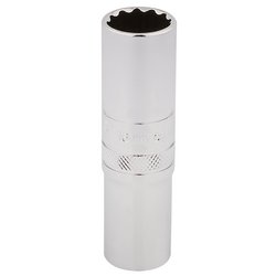 Draper Expert HI-TORQ® 12 Point Deep Socket, 1/2" Sq. Dr., 16mm