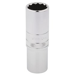 Draper Expert HI-TORQ® 12 Point Deep Socket, 1/2" Sq. Dr., 19mm