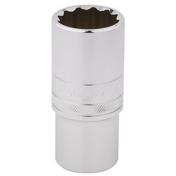 Draper Expert HI-TORQ® 12 Point Deep Socket, 1/2" Sq. Dr., 26mm