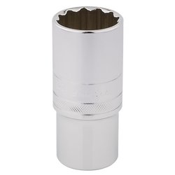 Draper Expert HI-TORQ® 12 Point Deep Socket, 1/2" Sq. Dr., 27mm