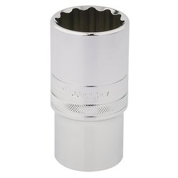 Draper Expert HI-TORQ® 12 Point Deep Socket, 1/2" Sq. Dr., 30mm