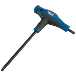 Draper Expert Soft Grip 'T' Handle Hexagon and Ball End Key, 5.0mm