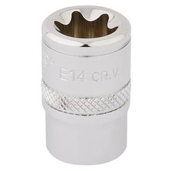 Draper Expert TX-STAR® Socket, 3/8" Sq. Dr., E14