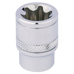 Draper Expert TX-STAR® Socket, 3/8" Sq. Dr., E16
