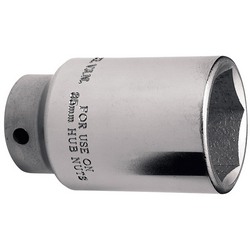 Draper Expert Hub Nut Socket, 1/2" Sq. Dr., 35mm