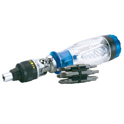 Draper Ratcheting Screwdriver and Bit Set (14 Piece)