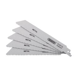Bi-metal Reciprocating Saw Blades for Metal, 150mm, 10-14tpi (Pack of 5)