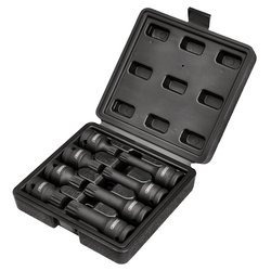 Tamper Proof Impact Spline Set, 1/2" Sq. Dr. (8 Piece)
