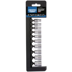 Draper Expert Multi-Drive® Metric Socket Set, 1/4" Sq. Dr. (10 Piece)